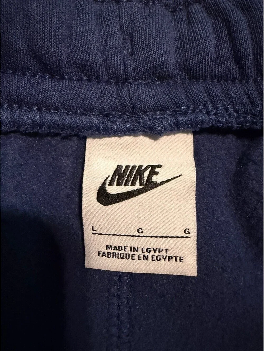 Nike Sweatpants Mens Large Blue Sportswear Club Fleece Pants